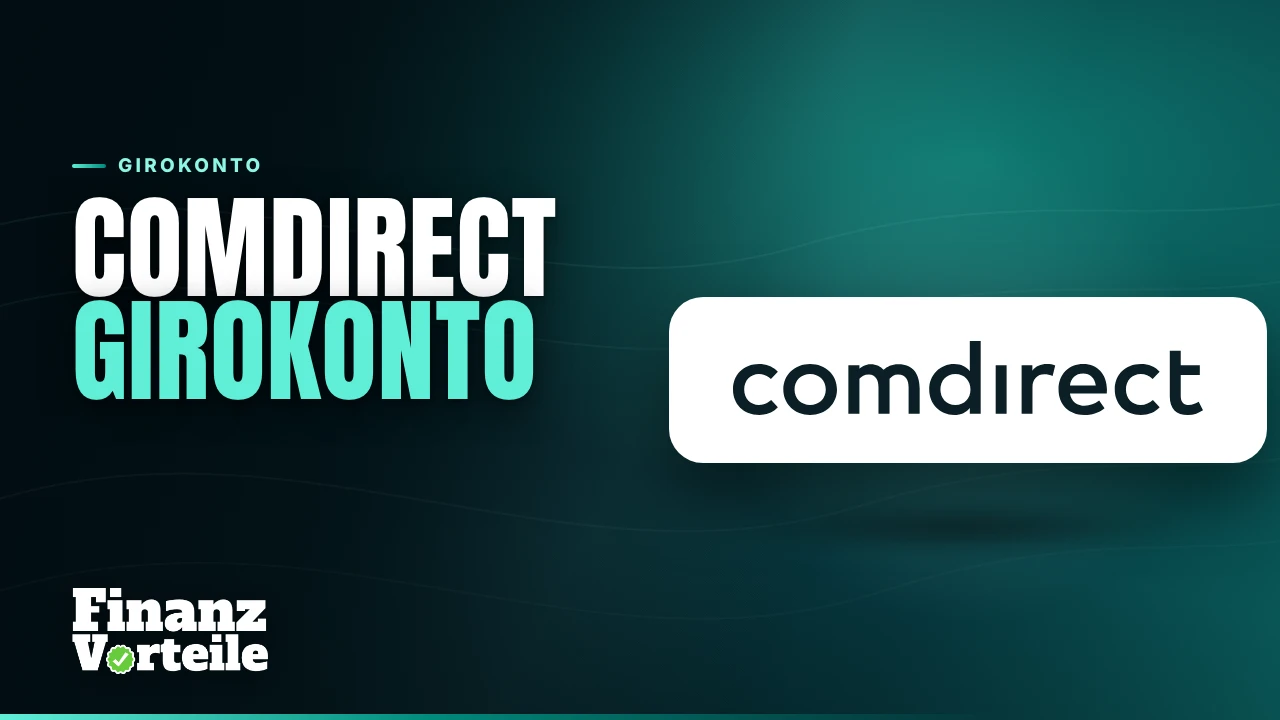 Titelgrafik zu den comdirect Girokonto Erfahrungen mit comdirect-Logo
